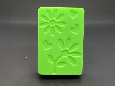 Impressed Heart and Flower Mold