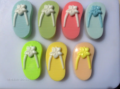 Flip Flop (left) Soap Mold