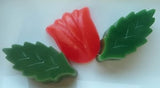 Tulip and Leaves Soap Molds