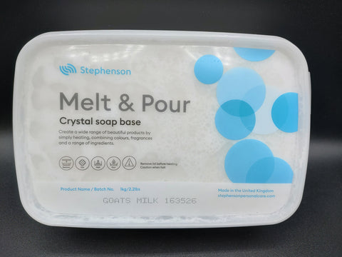 Stephenson Oatmeal & Shea Butter Melt & Pour Soap Base, 2 lb