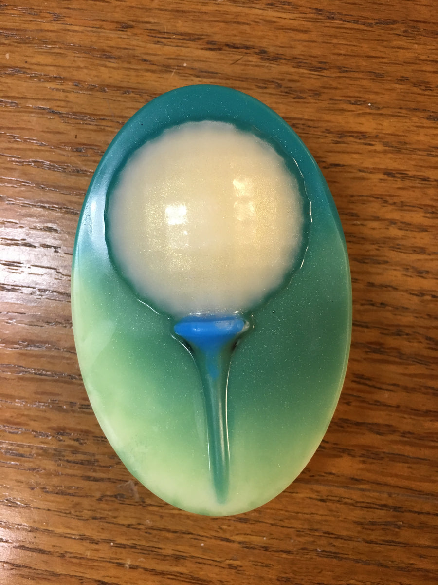 Mold Market Golf Ball & Tee Soap Mold MoldMarket