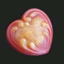 Small Victorian Heart (personal size) Soap Mold